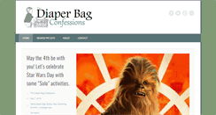 Desktop Screenshot of diaperbagconfessions.com